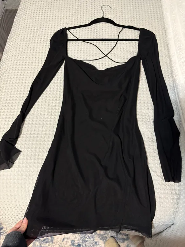 Black Minidress Size M - Image 2