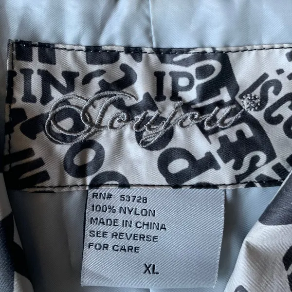 JouJou Nylon Button Jacket XL - Image 8