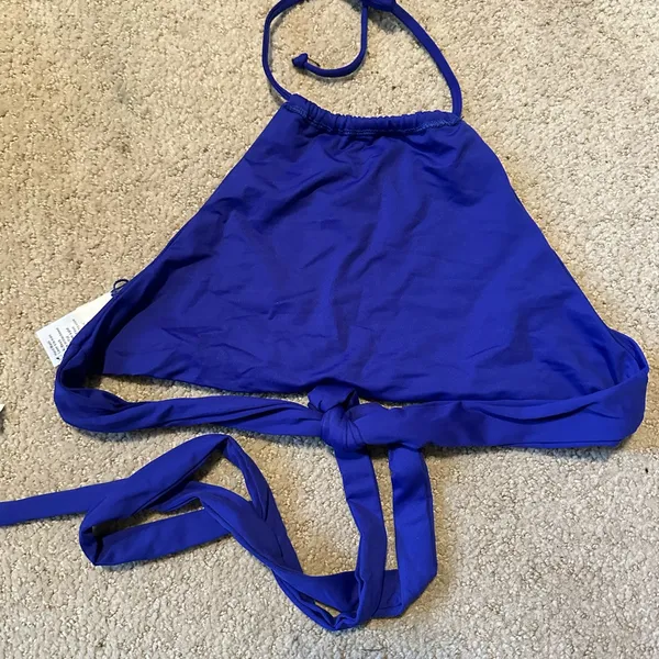 NWOT L*Space Lizzie high neck bikini top - Image 4