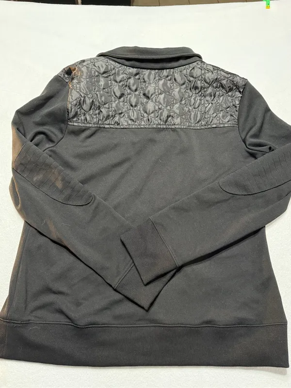 Harley-Davidson H-D Performance Black 1/4 Zip Mock Neck Sweatshirt Women's L - Image 16