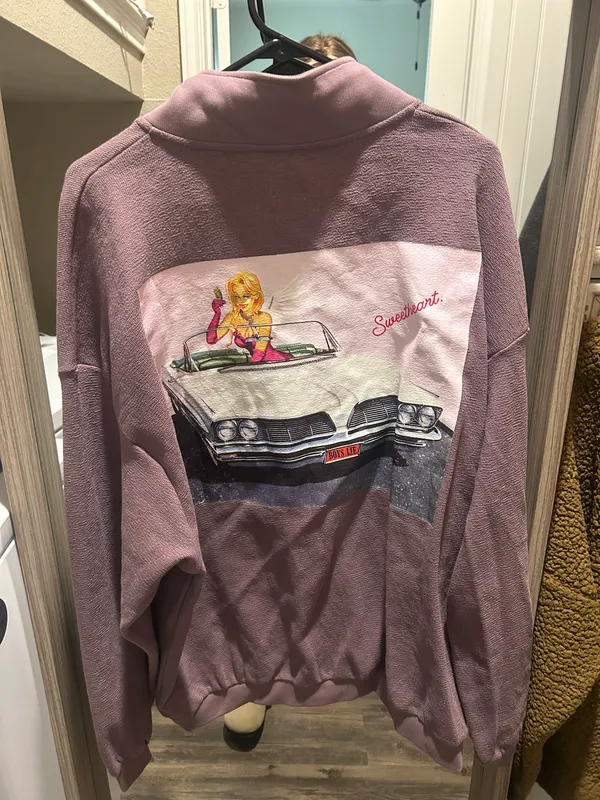 Boys Lie Purple Pull Over - Image 4
