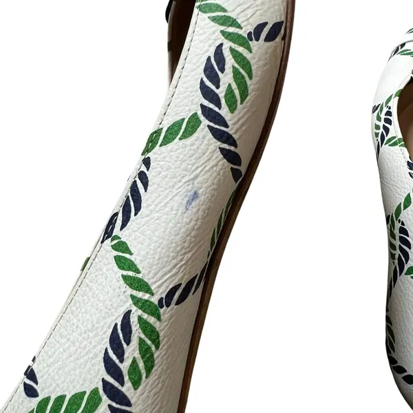 Tory Burch Maritime Ballet Flat Isle Ropes Navy Sea Women's Size US 6.5 - Image 10