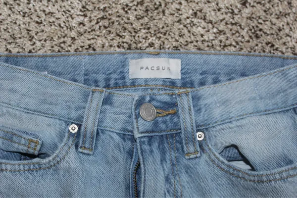 High rise blue pacsun wide leg jeans - Image 2