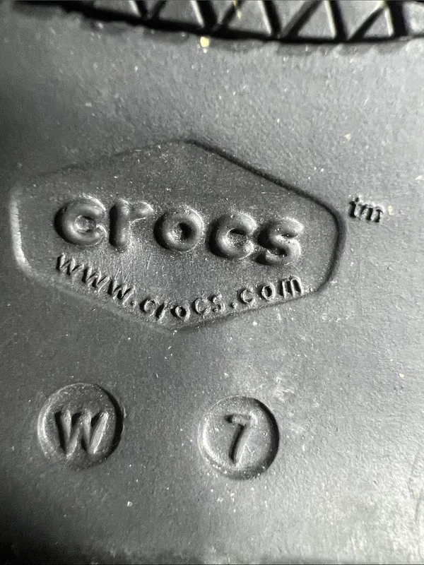 CROCS Black Professional Clog Mules - Image 6