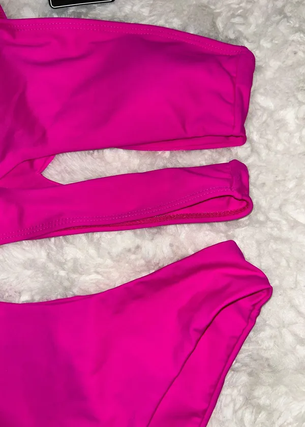 NWT Zaful Hot Pink Bikini Set  - Image 2