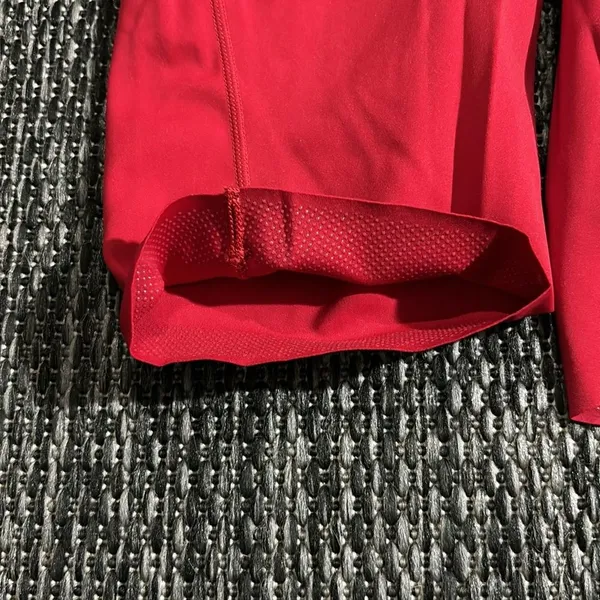 Lululemon NEW Base Pace High Rise Short 8" Dark Red Nulux Size 0 - Image 4