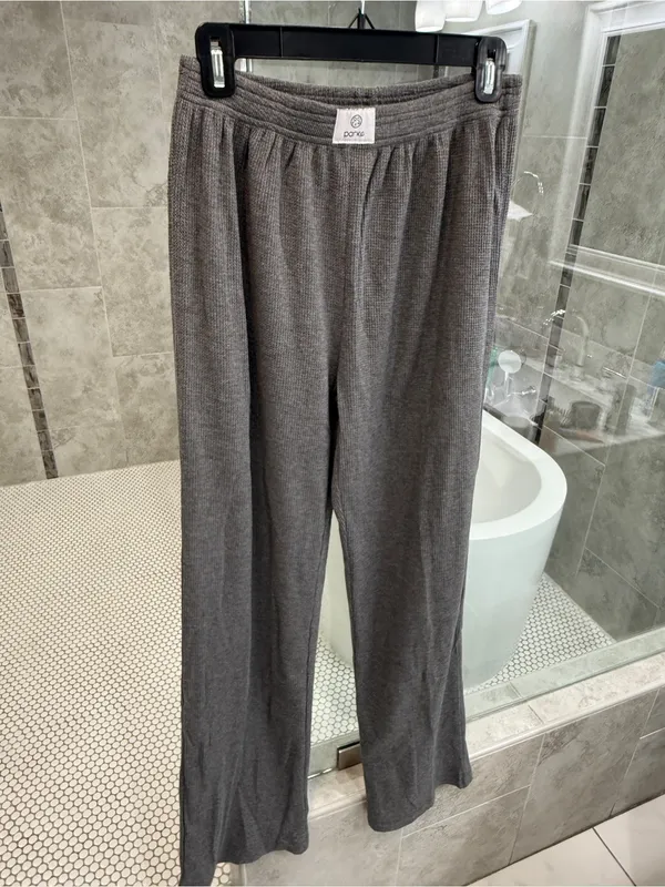 Parke Gray Waffle Lounge Pants - Image 2