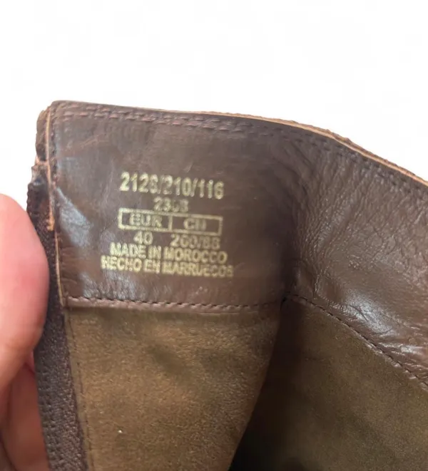 ZARA Chocolate Brown Sweater Vest - Image 6