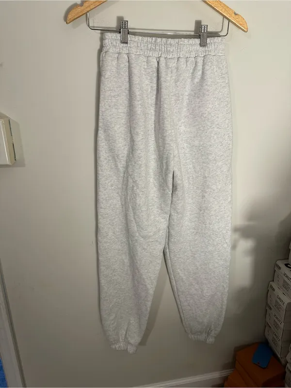 White Fox Boutique season 7 sweatpants marl grey extra small - Image 4