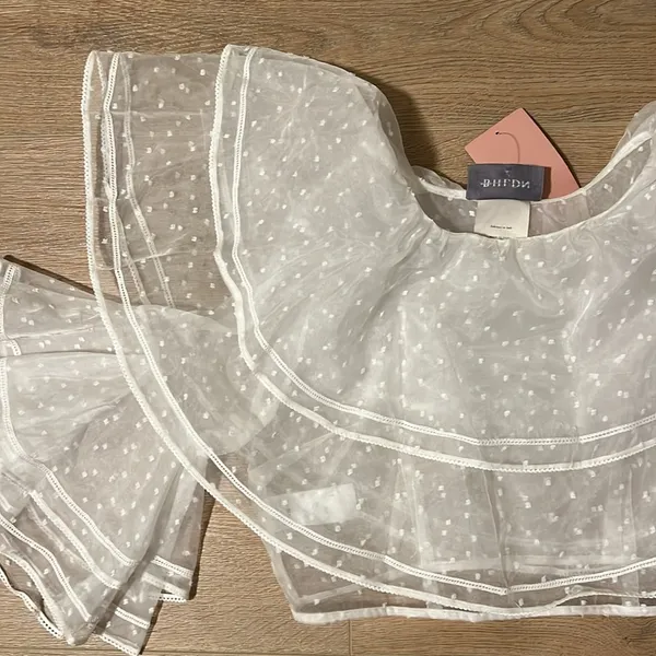 Nwt Bhldn Florence Tiered Bridal Topper - Image 7