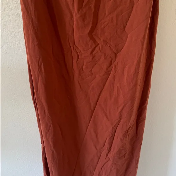 SKIMS Fits Everybody Long Slip Dress - Bronze, Size Large, $78 - Image 7