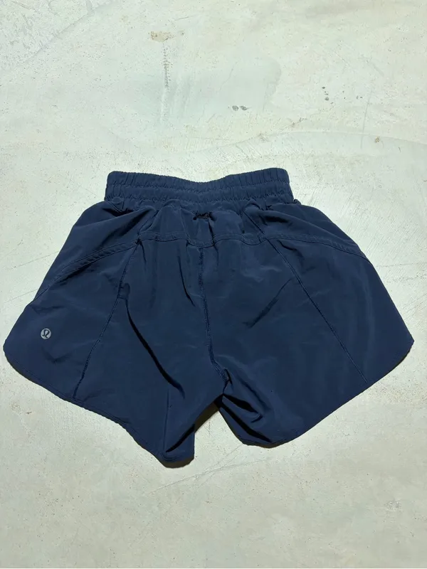 Lululemon track that Women's Navy Athletic Shorts 2 - Image 6