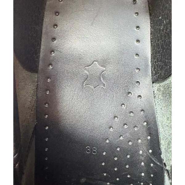 Dansko Women's Black Silver Metallic Abstract‎ Crisscross Workwear Clogs 38 - Image 5
