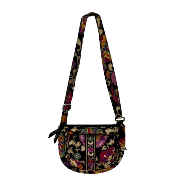 Vera Bradley‎ Floral Quilted Crossbody Bag Purse Adjustable Strap - Image 11