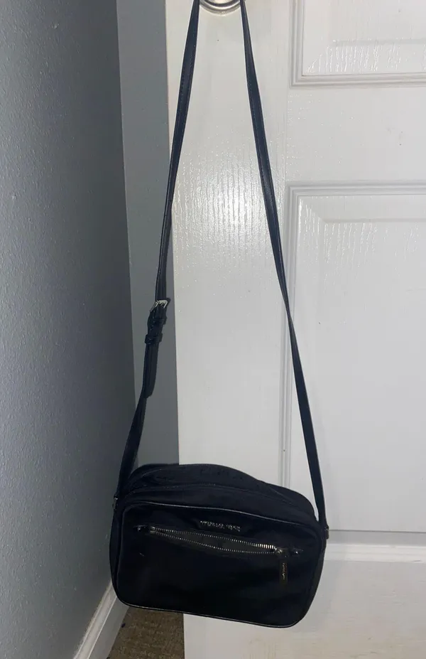 Michael Kors Black Crossbody Purse - Image 2