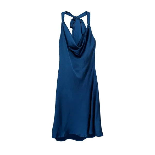 Altar’d State Navy Blue Cowl Neck Dress Sz S - Image 3