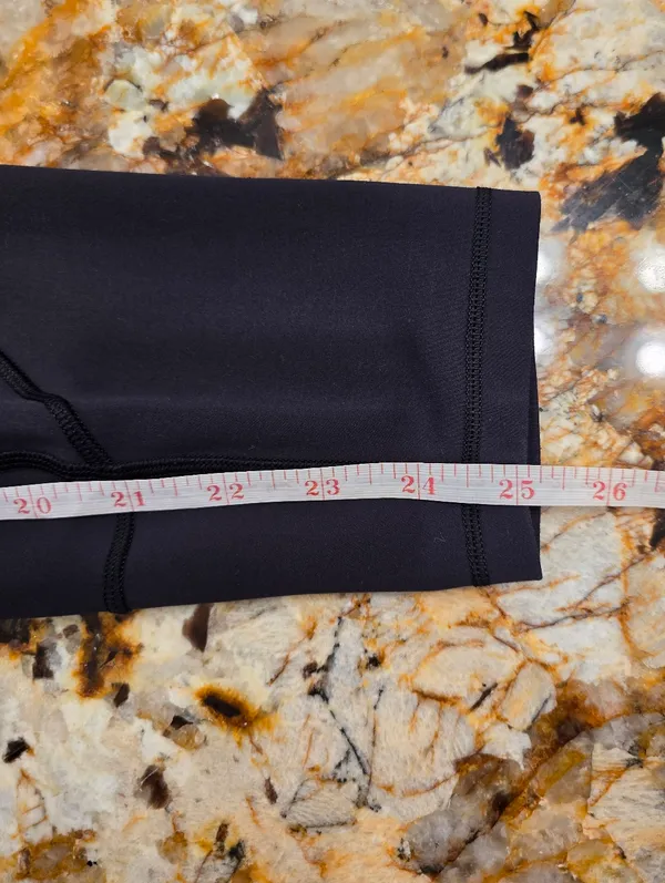 Lululemon In Movement Tight 25" Everlux Black 8 - Image 8