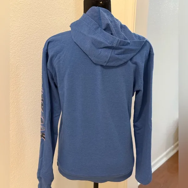Mossy Oak Fishing Blue Pullover Hoodie - Image 3