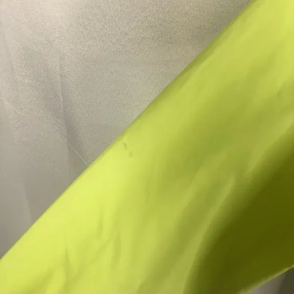 Columbia Bright Neon Yellow Green Packable‎ Lightweight Rain Jacket M - Image 5