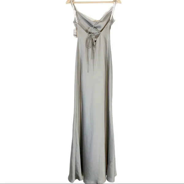 NEW Lovely Reese Sleeveless Satin Slip Maxi Dress Size XS - Image 4