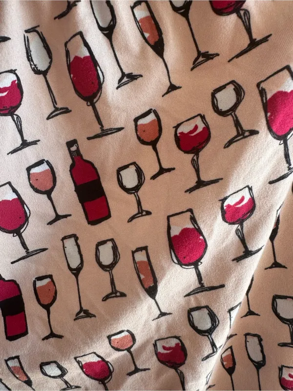 Daydreamer Daydream wine large pajama pants - Image 3