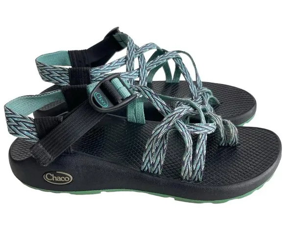 Chacos ZX Classic Strappy Sandals Women’s Size 8 Cushioned Blue - Image 2