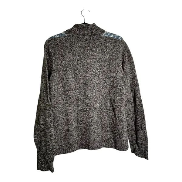 Woolrich Vintage 90's Nordic Fair Isle Ski Cardigan Woman's L Sweater Womens - Image 6