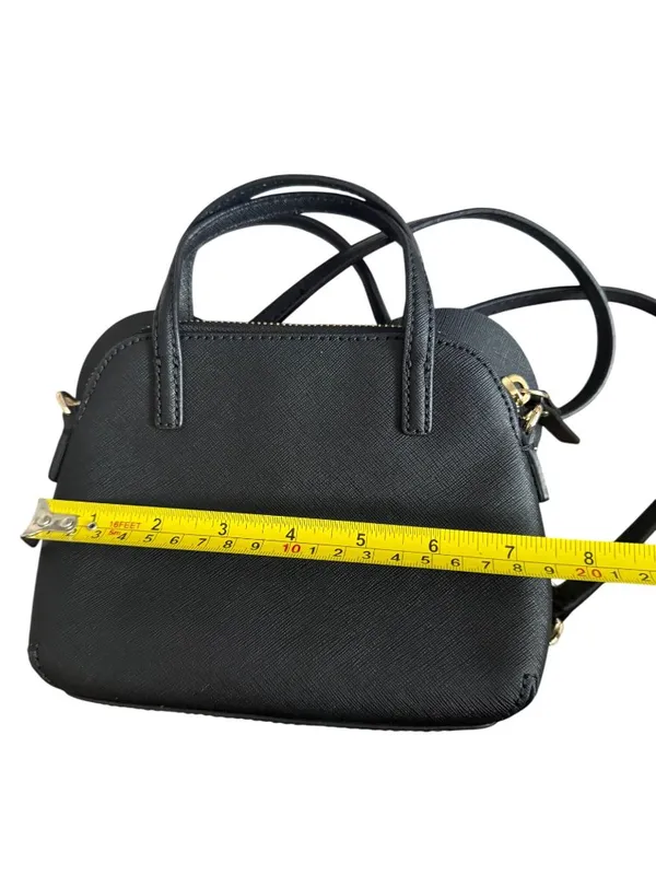 KATE SPADE x Minnie Mouse Disney Black Saffiano Leather Crossbody Bag - Image 5