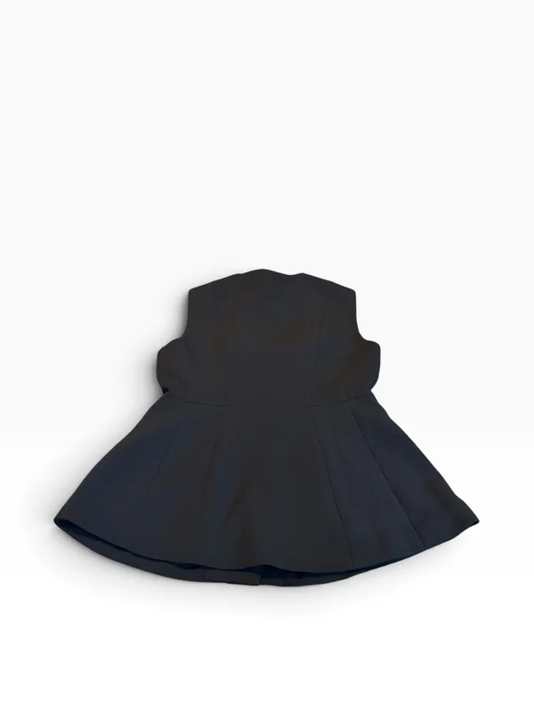 COMMENSE black peplum vest Size M - Image 3