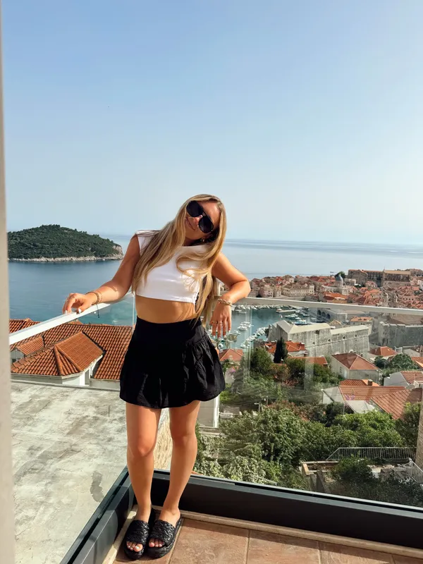 ZARA Mini Skirt Black - Image 2