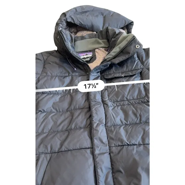 Patagonia Rubicon Down Jacket Womens sz XS Navy blue RECCO Ski Snow Puffer Coat - Image 12