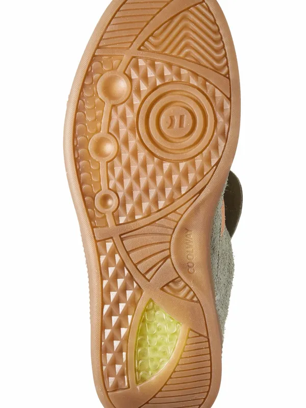 NEW COOLWAY $130 Silva Sneaker Color: Green Kakhi Suede Leather SZ-10 - Image 9