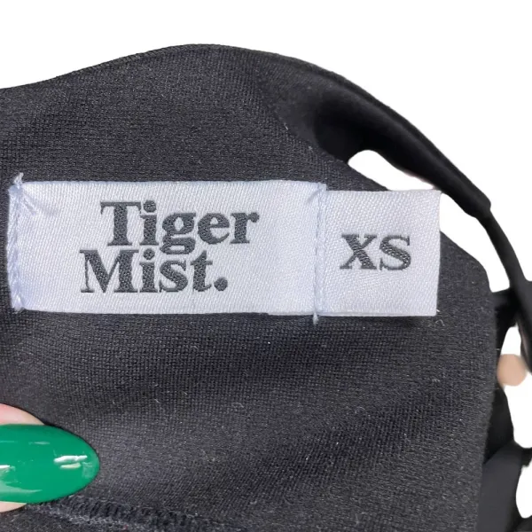 Tiger Mist Black Spaghetti Tie Strap Swing Tank Top‎ Size XS - Image 9