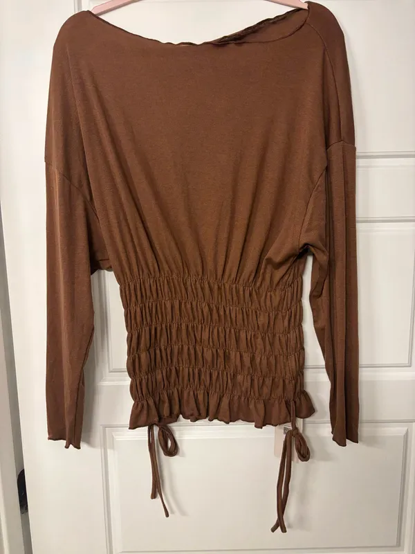 SheIn Brown going out top - Image 2