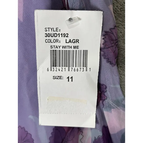 Vintage Floral Sheer Vest & Tulle Midi Skirt Set Fairycore Romantic Coquette Md - Image 9