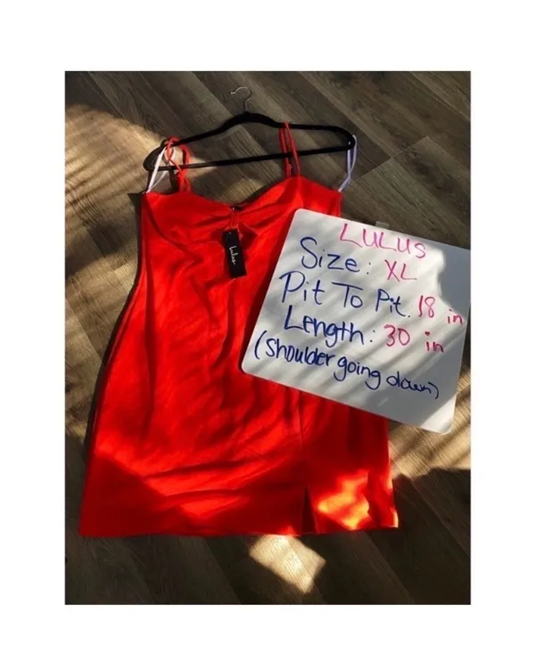 Lulus Red Mini Dress Bodycon - Image 7