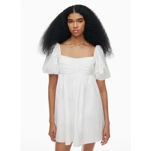 ✨Aritzia Wilfred Amuse Poplin Mini White Sz XS Dress✨ - Image 3