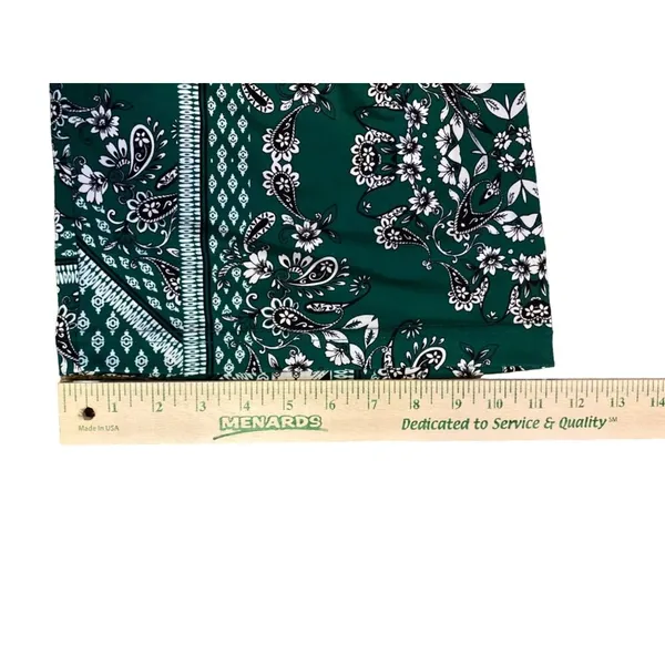 Maurices Pants Womens XL Used Green Black Casual Palazzo - Image 13