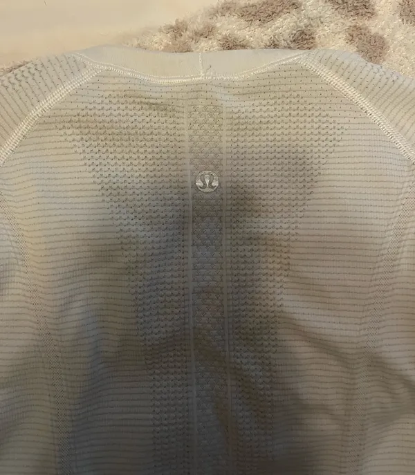 White Lululemon Swiftly Short Sleeve - Image 2