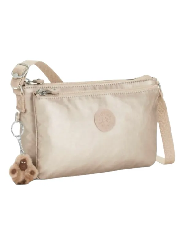 Kipling ✪ Eve Lightweight Crossbody Handbag Bag ✪ Monkey Keychain ✪ Metal Gold - Image 14