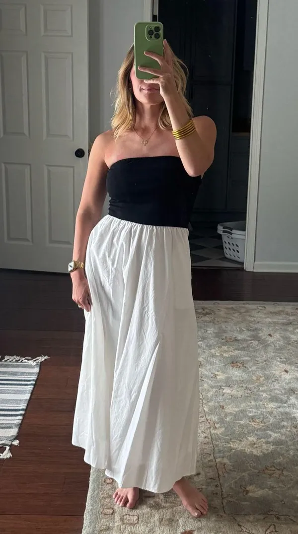 Strapless Dress White - Image 2