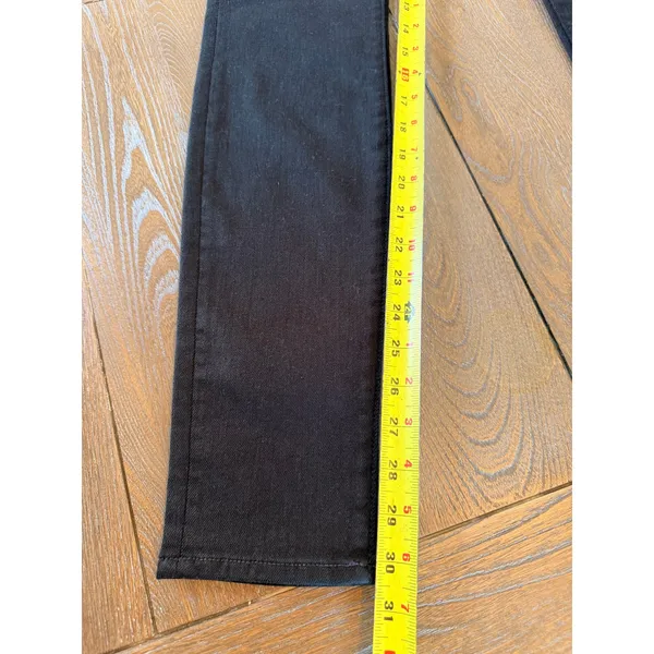 Mother High Waisted Looker Skimp Jeans Women Black Size 28 - Image 8