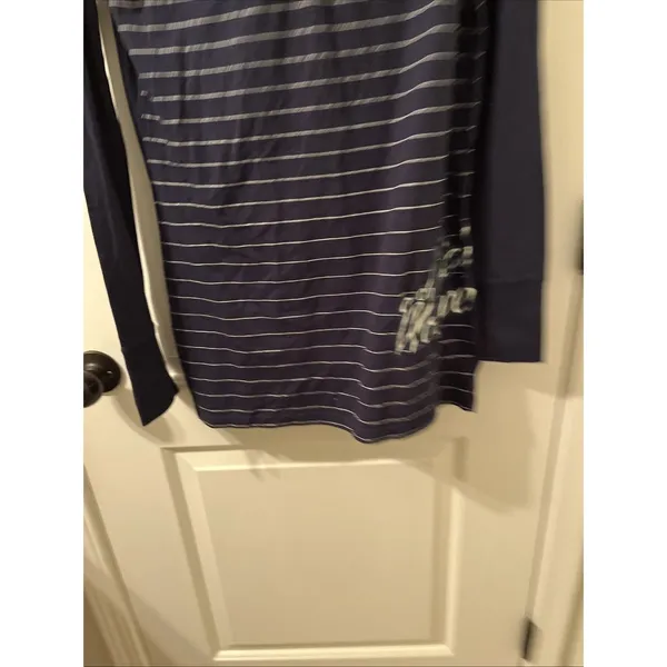 Michigan Wolverines Women's M Striped Hooded Shirt Size M G-III Sports For Her - Image 7