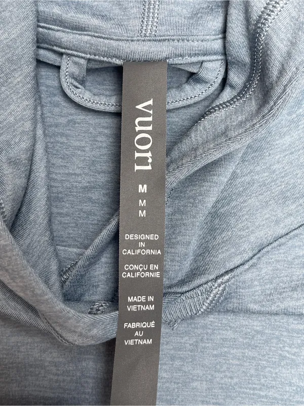 Vuori Halo Modern Pullover Hoodie outdoor training gym activewear loungewear M - Image 2