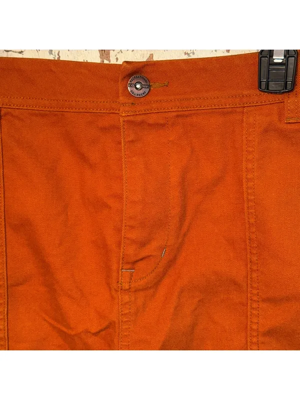 REI Co-op Trailsmith Hiking Outdoor Athletic Shorts women's size 16 orange - Image 3