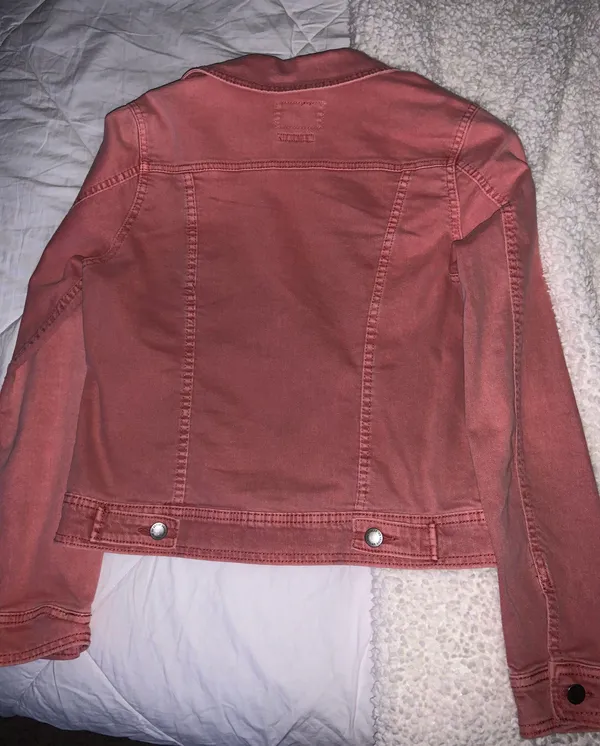 Jean Jacket Pink - Image 2