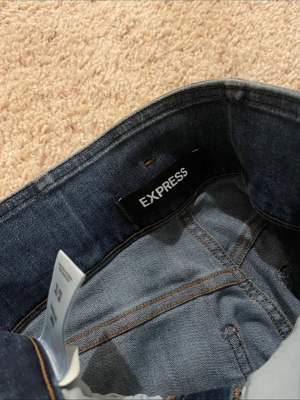 Express super high rise jeans size 0S - Image 6