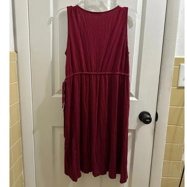 Ekouaer Maternity Nightgown Nursing Breastfeeding Sleep Dress Jersey Knit Sz M. - Image 2