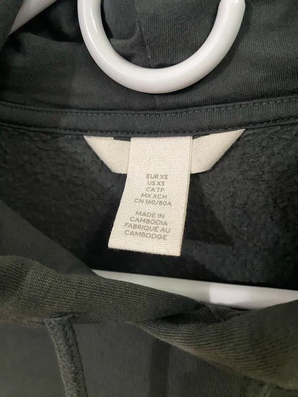 H&M Charcoal Greenwich Pullover Hoodie - Image 4