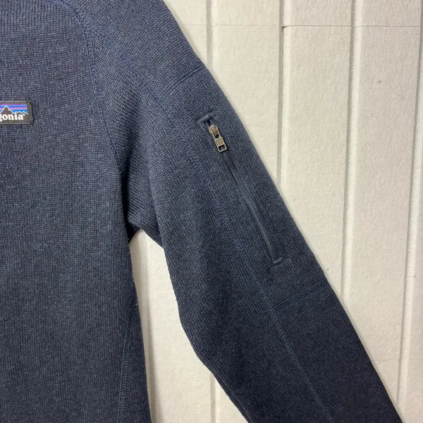 Patagonia Women's Navy Quarter-Zip‎ Fleece size XS - Image 6